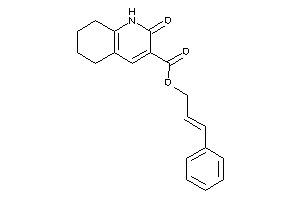 2-keto-5,6,7,8-tetrahydro-1H-quinoline-3-carboxylic Acid Cinnamyl Ester