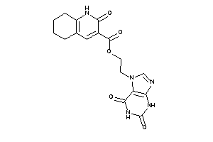 2-keto-5,6,7,8-tetrahydro-1H-quinoline-3-carboxylic Acid 2-(2,6-diketo-3H-purin-7-yl)ethyl Ester