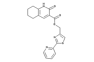 2-keto-5,6,7,8-tetrahydro-1H-quinoline-3-carboxylic Acid [2-(2-pyridyl)thiazol-4-yl]methyl Ester
