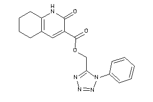 2-keto-5,6,7,8-tetrahydro-1H-quinoline-3-carboxylic Acid (1-phenyltetrazol-5-yl)methyl Ester