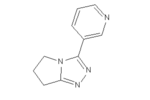 3-(3-pyridyl)-6,7-dihydro-5H-pyrrolo[2,1-c][1,2,4]triazole
