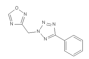 3-[(5-phenyltetrazol-2-yl)methyl]-1,2,4-oxadiazole