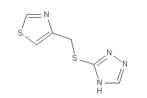 4-[(4H-1,2,4-triazol-3-ylthio)methyl]thiazole
