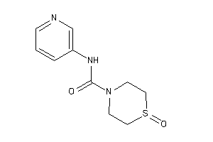1-keto-N-(3-pyridyl)-1,4-thiazinane-4-carboxamide