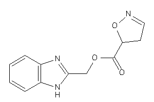 2-isoxazoline-5-carboxylic Acid 1H-benzimidazol-2-ylmethyl Ester