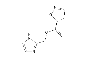 2-isoxazoline-5-carboxylic Acid 1H-imidazol-2-ylmethyl Ester