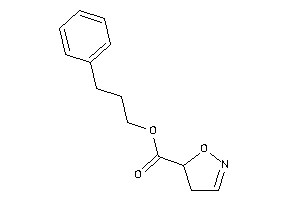 2-isoxazoline-5-carboxylic Acid 3-phenylpropyl Ester