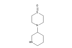 4-(3-piperidyl)-1,4-thiazinane 1-oxide