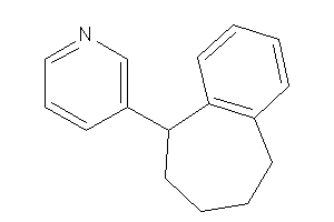 3-(6,7,8,9-tetrahydro-5H-benzocyclohepten-9-yl)pyridine