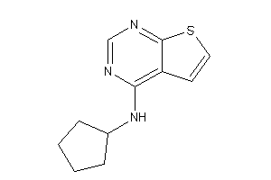 Image of Cyclopentyl(thieno[2,3-d]pyrimidin-4-yl)amine