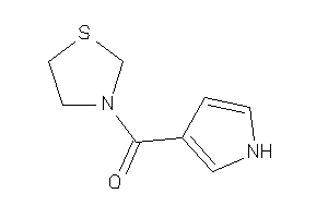 1H-pyrrol-3-yl(thiazolidin-3-yl)methanone