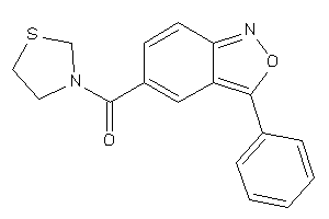 (3-phenylanthranil-5-yl)-thiazolidin-3-yl-methanone
