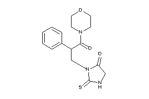 3-(3-keto-3-morpholino-2-phenyl-propyl)-2-thioxo-4-imidazolidinone