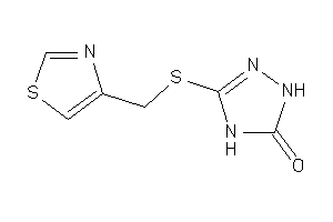 3-(thiazol-4-ylmethylthio)-1,4-dihydro-1,2,4-triazol-5-one
