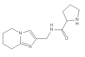 N-(5,6,7,8-tetrahydroimidazo[1,2-a]pyridin-2-ylmethyl)pyrrolidine-2-carboxamide