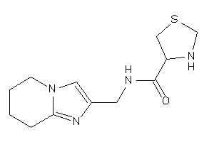 Image of N-(5,6,7,8-tetrahydroimidazo[1,2-a]pyridin-2-ylmethyl)thiazolidine-4-carboxamide