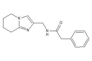 2-phenyl-N-(5,6,7,8-tetrahydroimidazo[1,2-a]pyridin-2-ylmethyl)acetamide
