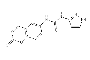 Image of 1-(2-ketochromen-6-yl)-3-(1H-pyrazol-3-yl)urea
