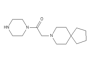 2-(8-azaspiro[4.5]decan-8-yl)-1-piperazino-ethanone