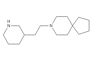 8-[2-(3-piperidyl)ethyl]-8-azaspiro[4.5]decane