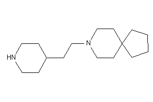 8-[2-(4-piperidyl)ethyl]-8-azaspiro[4.5]decane