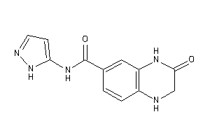 3-keto-N-(1H-pyrazol-5-yl)-2,4-dihydro-1H-quinoxaline-6-carboxamide