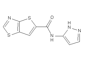 N-(1H-pyrazol-5-yl)thieno[2,3-d]thiazole-5-carboxamide
