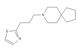 Image of 2-[3-(8-azaspiro[4.5]decan-8-yl)propyl]thiazole