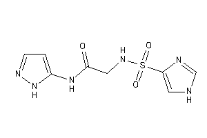 2-(1H-imidazol-4-ylsulfonylamino)-N-(1H-pyrazol-5-yl)acetamide