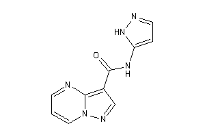 N-(1H-pyrazol-5-yl)pyrazolo[1,5-a]pyrimidine-3-carboxamide
