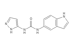 1-(1H-indol-5-yl)-3-(1H-pyrazol-5-yl)urea