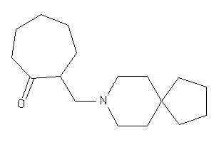 2-(8-azaspiro[4.5]decan-8-ylmethyl)cycloheptanone