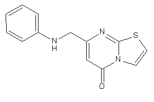 7-(anilinomethyl)thiazolo[3,2-a]pyrimidin-5-one
