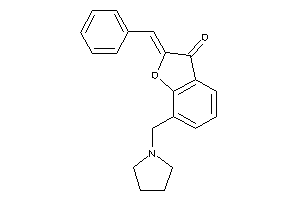 2-benzal-7-(pyrrolidinomethyl)coumaran-3-one