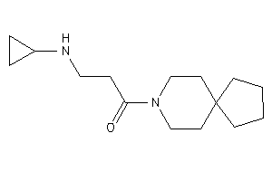 1-(8-azaspiro[4.5]decan-8-yl)-3-(cyclopropylamino)propan-1-one