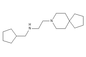 2-(8-azaspiro[4.5]decan-8-yl)ethyl-(cyclopentylmethyl)amine