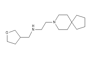 2-(8-azaspiro[4.5]decan-8-yl)ethyl-(tetrahydrofuran-3-ylmethyl)amine