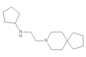 2-(8-azaspiro[4.5]decan-8-yl)ethyl-cyclopentyl-amine