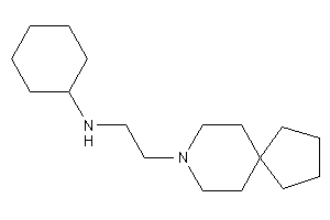 2-(8-azaspiro[4.5]decan-8-yl)ethyl-cyclohexyl-amine