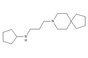 3-(8-azaspiro[4.5]decan-8-yl)propyl-cyclopentyl-amine