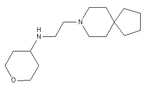 Image of 2-(8-azaspiro[4.5]decan-8-yl)ethyl-tetrahydropyran-4-yl-amine