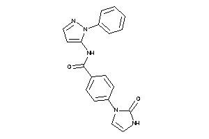 Image of 4-(2-keto-4-imidazolin-1-yl)-N-(2-phenylpyrazol-3-yl)benzamide