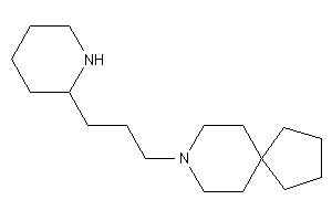 8-[3-(2-piperidyl)propyl]-8-azaspiro[4.5]decane