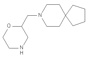 2-(8-azaspiro[4.5]decan-8-ylmethyl)morpholine
