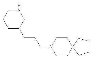 8-[3-(3-piperidyl)propyl]-8-azaspiro[4.5]decane