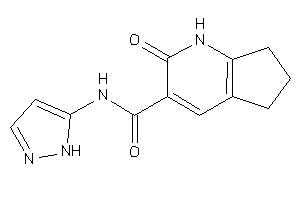 2-keto-N-(1H-pyrazol-5-yl)-1,5,6,7-tetrahydro-1-pyrindine-3-carboxamide