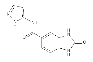 2-keto-N-(1H-pyrazol-5-yl)-1,3-dihydrobenzimidazole-5-carboxamide