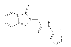 Image of 2-(3-keto-[1,2,4]triazolo[4,3-a]pyridin-2-yl)-N-(1H-pyrazol-5-yl)acetamide