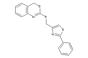 2-[(2-phenylthiazol-4-yl)methylthio]-4H-3,1-benzothiazine