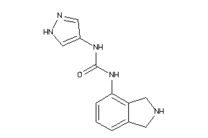 1-isoindolin-4-yl-3-(1H-pyrazol-4-yl)urea